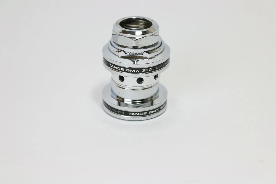 Tange MX 320 headsets Super Polished, Chrome 1" threaded old school BMX NIB