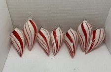Hand Blown Glass Vickerman Swirl Drop Christm...