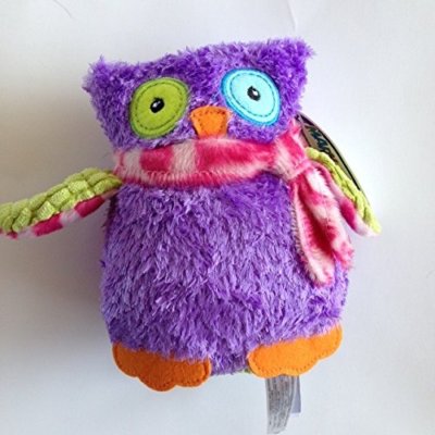 Mary Meyer Mary's Owl 6'' Purple Body Plush Stuffed Animal Toy