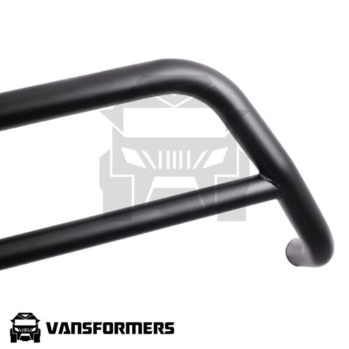 Fiat Ducato 2014+ A-Bar Matte Black (Spoiler Nudge City Bull Bar Matt) - Picture 5 of 8