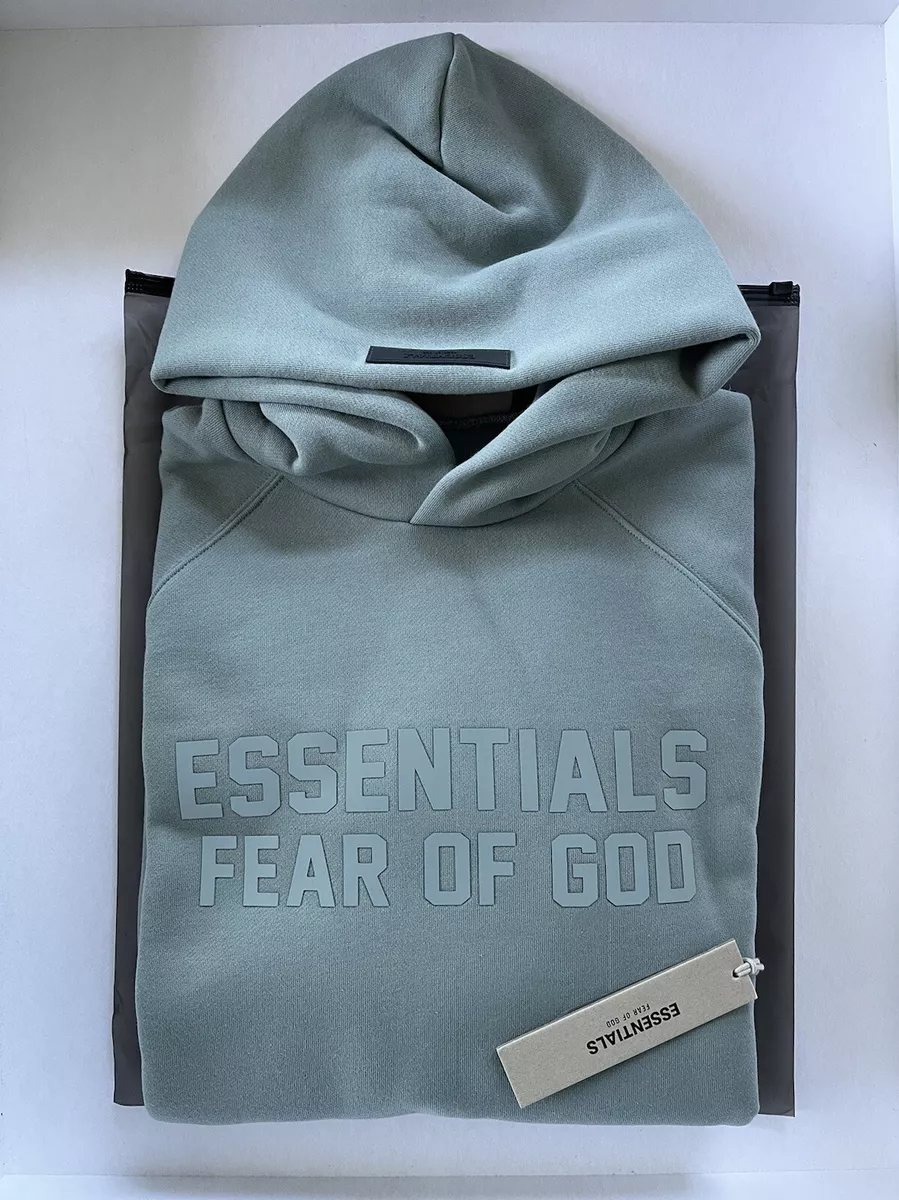 Fear of God Essentials Pullover Hoodie Sweatshirt Sycamore SS23 Size X-Large