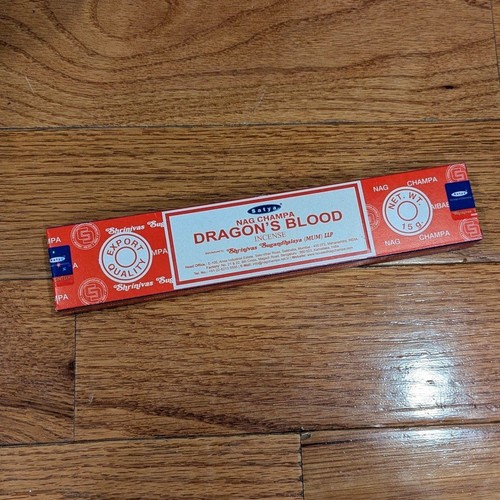 Dragon Blood Incense Satya Dragon's Blood Incense Sticks Genuine Premium Incense Sticks Dragons Blood