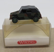 WIKING HO 1/87 BUNDESWEHR VW VOLKSWAGEN 181 COX KÄFER MILITAIRE #6960928 IN BOX