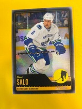 25374 	2012-13 O-Pee-Chee Black Rainbow #399 Sami Salo CANUCKS #53/100
