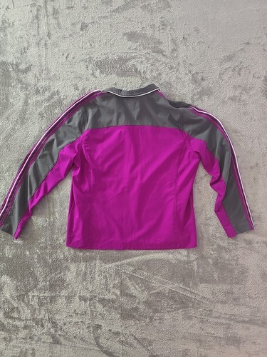 Made for Life Womens Purple and Gray Zippered Lightweight Jacket Size PXL - Picture 7 of 8