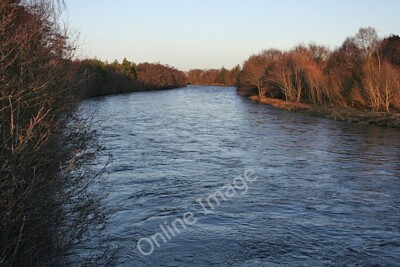 Photo 6x4 River Findhorn Forres Though not in spate, the river level look c2011
