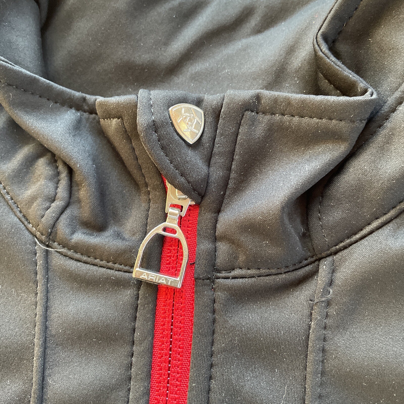 Ariat New Team Soft shell Jacket Large  Women Bla… - image 4