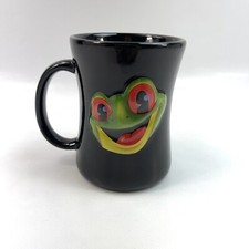 Rainforest Cafe Landry's Restaurants Rainforest Frog Ceramic Coffee Cup Mug