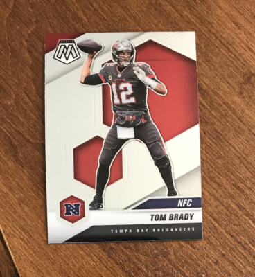 Tom Brady 2021 Mosaic NFC Base #201 Tampa Bay Buccaneers Patriots Michigan