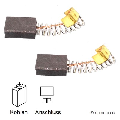 Kohlebürsten Motorkohlen EINHELL Handkreissäge E-HKS 1500 - 6x12x16mm (2207)