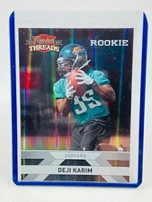 2010 Panini Threads Deji Karim RC Refractor #056/250