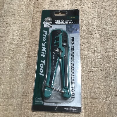 NEW Crimper Pro's Kit CP-373 Tool Pro 8P 6P 4P Wire Cable Low Voltage