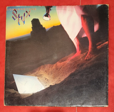 A&M Records Styx - Cornerstone Vinyl LP 1979