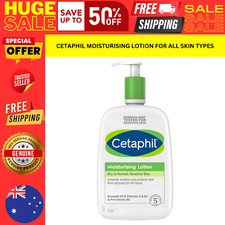 NEW Cetaphil Moisturising Lotion for All Skin Types 1L Moisturiser Niacinamide