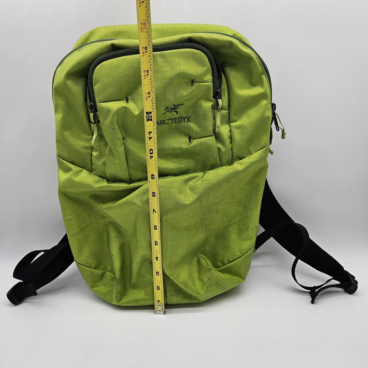 Arc'teryx Cambie Backpack Green Daypack Laptop Sleeve 12L Weather