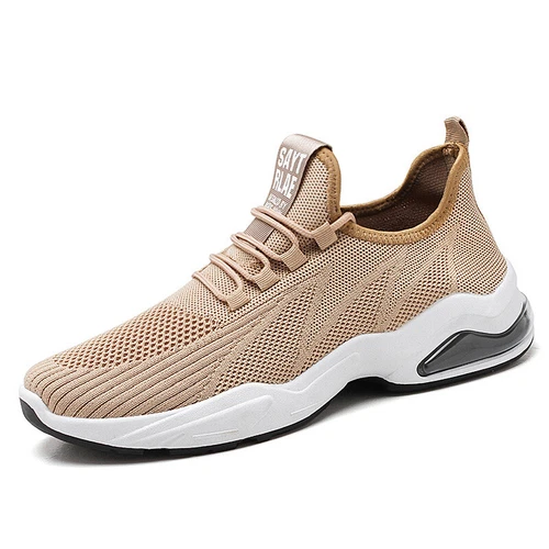 Tenis informales para hombre sin cordones transpirables para correr tenis caminar zapatos deportivos - Imagen 11 de 17