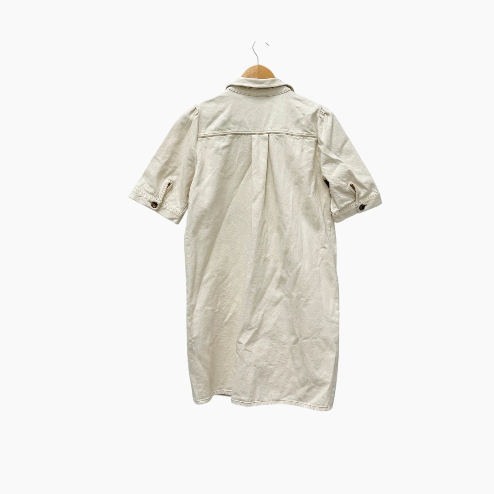 Abito Celine Robe Almere Denim Ecrù Donna Nuovo con etichette Taglia 8