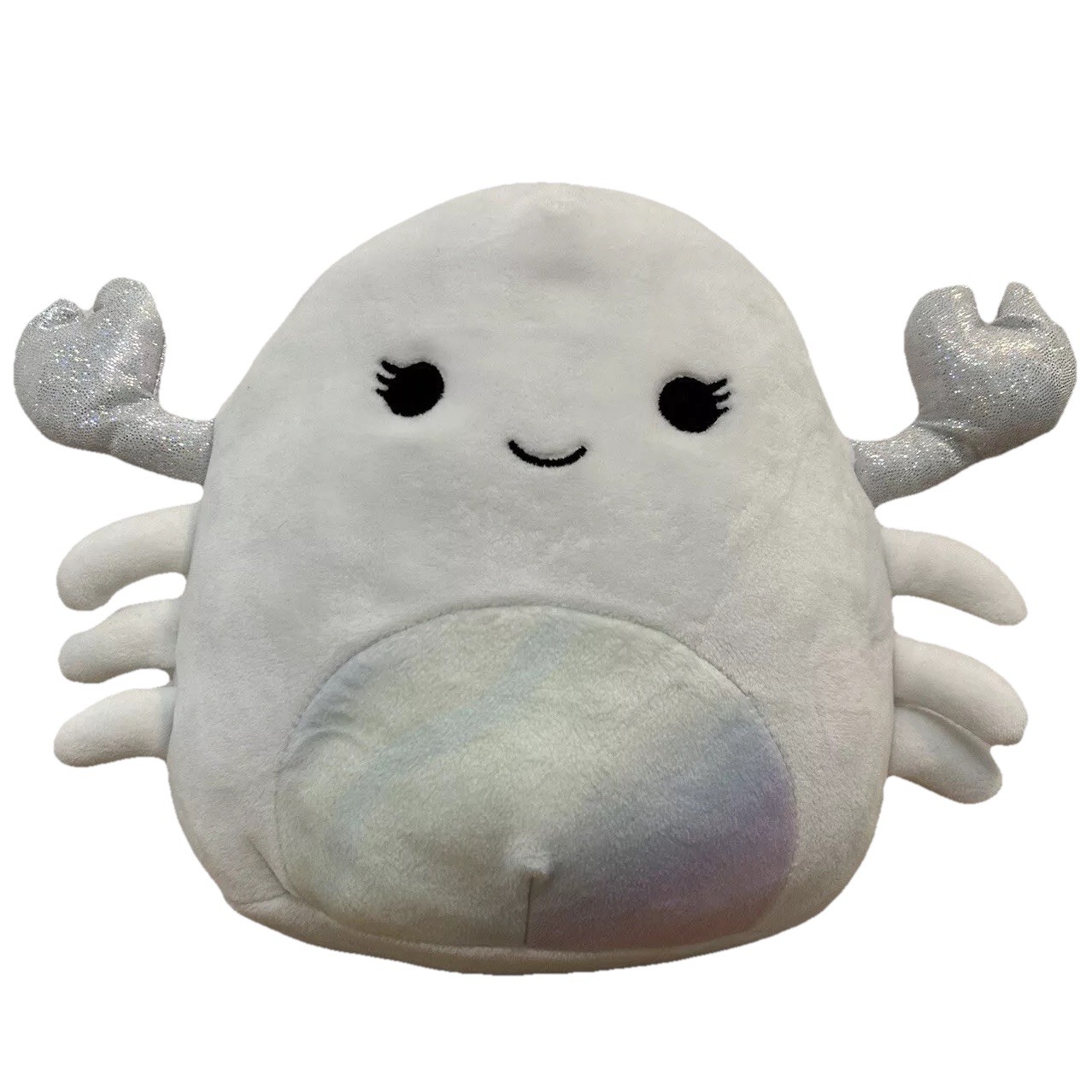 Squishmallow Magela The White Crab 7.5"" Plush Cuddly Soft Toy Stuffed Animal