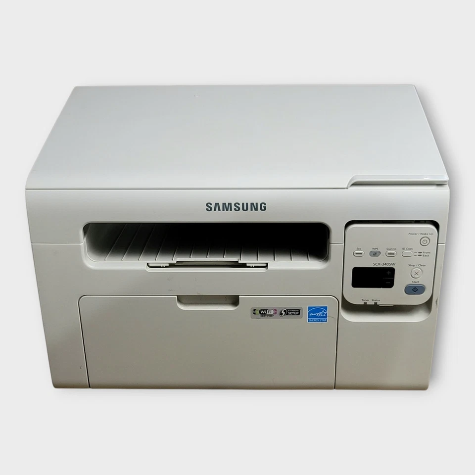 Samsung SCX-3405W Wireless All-in-One Laser Printer White - Image 2 of 4