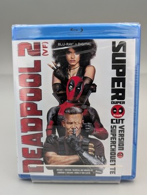 Deadpool 2 Super Duper Cut (Blu-ray, 2-Discs) Ryan Reynolds USA 