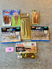 Lot Of 7 - Saltwater Lures - Soft Baits - Savage Rip Tide DOA (110)