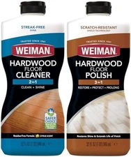 Hardwood Floor Cleaner and Polish Restorer Combo