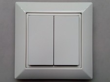 EnOcean Easyfit EWSDB E8221-A280 DC-3 BLE Przełącznik dwuścienny Bluetooth Bateria darmowa