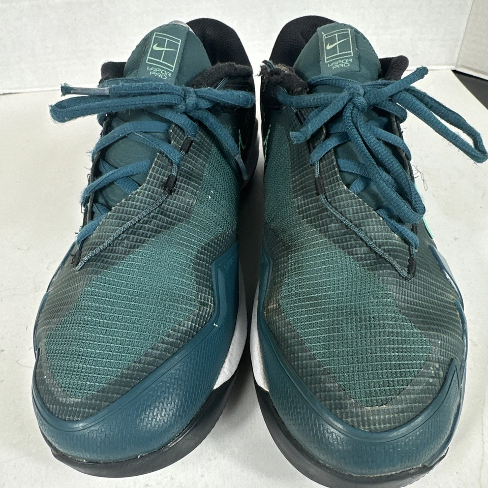 Nike Court Air Zoom Vapor Pro Green Tennis Shoe Mens Size 9 *FLAWS* *DAMAGE*!!!! - Image 4 of 4