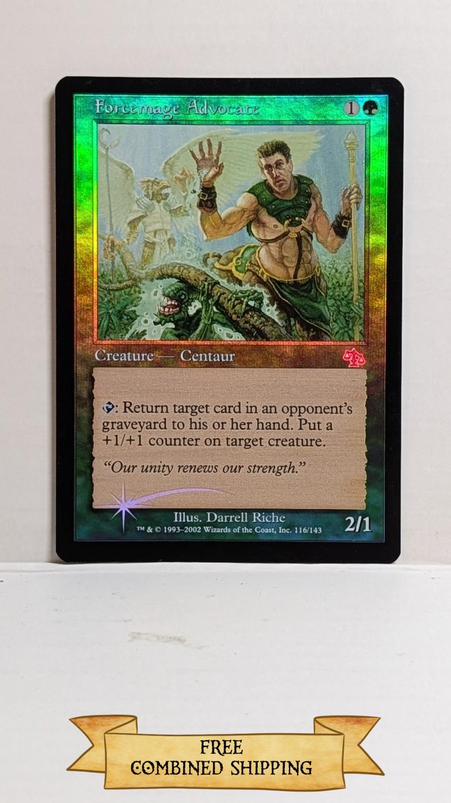 Forcemage Advocate Judgment Foil ...sku: CB788