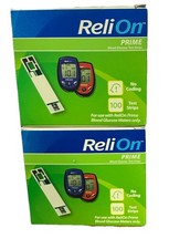 200 tiras reactivas Relion Prime ~ recién fechadas ~ 5/27+ ~ $ 26,48 ~ vendedor de confianza ~ envío gratuito