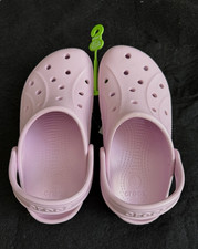 NEW CROCS Ralen Clog Women  s Pink Lilac Slip-On US 6 FREE Gift