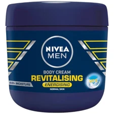 Nivea Men Revitalizing Energizing Body Cream, 13.5oz (400ml)