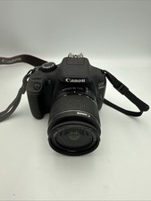 Canon EOS 1300D 18.0MP Digital SLR DSLR Camera WORKS GREAT 