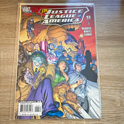 DC Comics Justice League of America #13 (2007) McDuffie Benitez Direct Edition