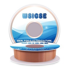 18 Gauge 75 FT 99.9 Soft Copper Wire, 1mm Diameter Craft Copper Wire for Garden