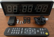 BTBSIGN 1.5LED Interval TimerGym Clock Remote...