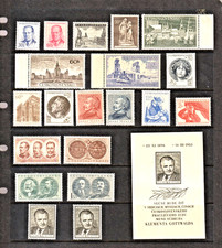 Czechoslovakia Collection 1953-1954 VF MNH and MH Scott Value OVER $55.00