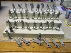 VTG MPC Marx German Soldiers Gray Army Men Military Plastic Playset Figures K8