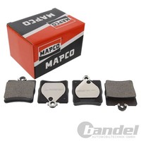 Mapco BremsbelÄGe Satz Hinten Passend FüR Chrysler Crossfire Mercedes C-KLASSE C