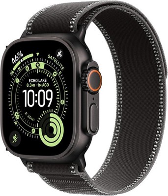 Apple Watch Ultra 3 49mm GPS+Cell Titanium w/ M/L Charcoal Trail Loop MF1H4LW/A