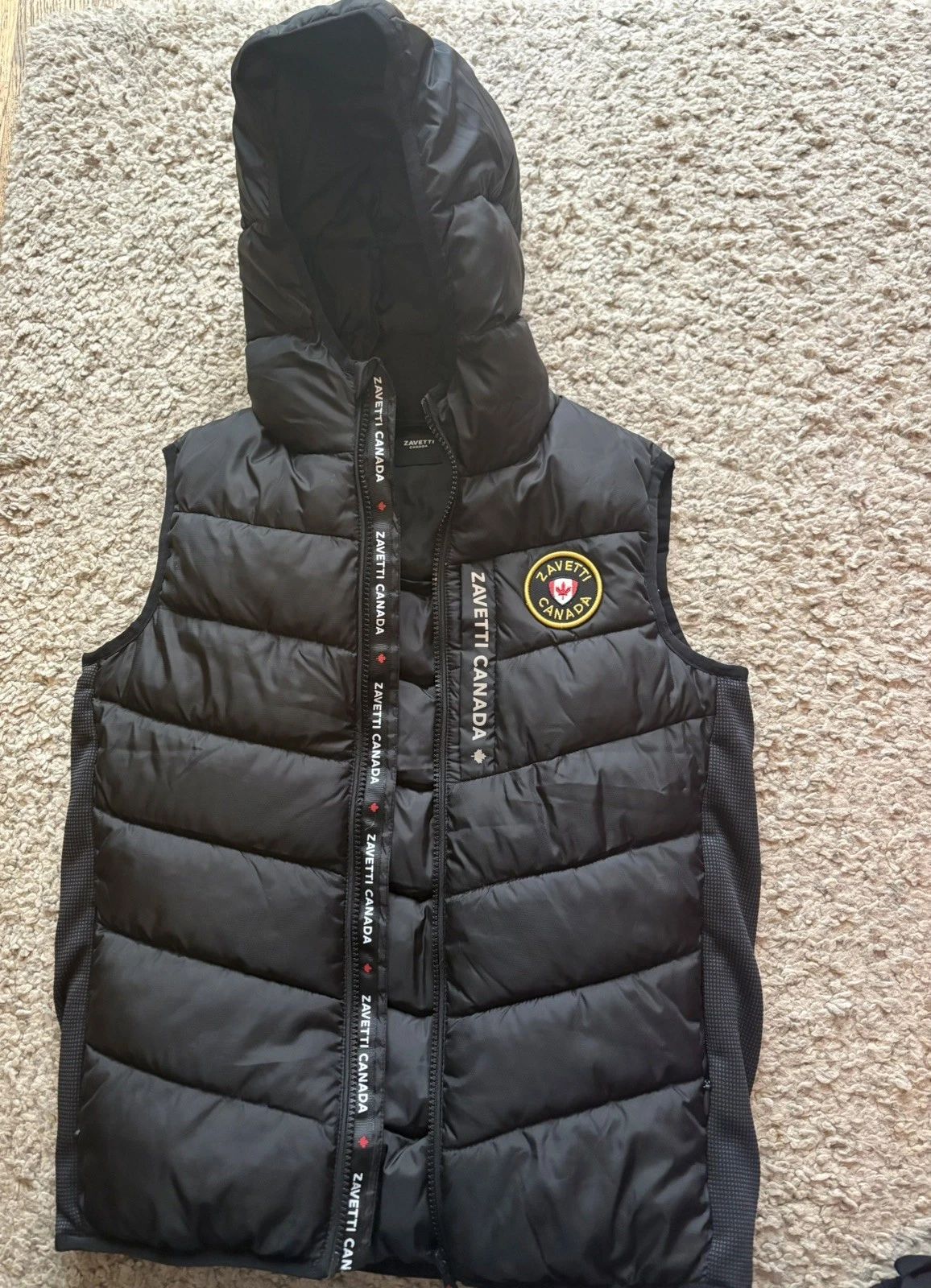 Zavetti Canada Gilet Boys Size Medium