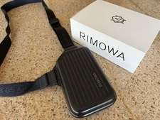 RIMOWA Personal - Aluminum Sling Clutch Black 