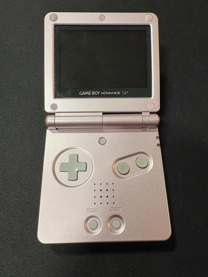 Nintendo Gameboy Advance SP Pearl Pink AGS-101 Working & Charger Inlcuded - Image 3 of 4
