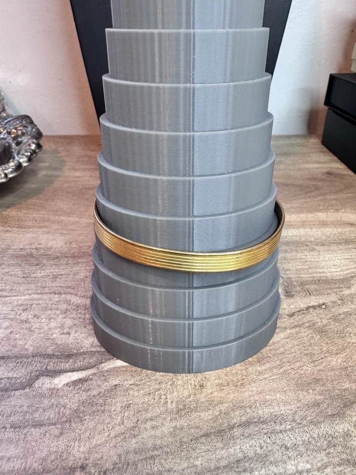 Brazalete de cobre chapado en oro vintage SABONA London talla 8 Foto 2 de 4