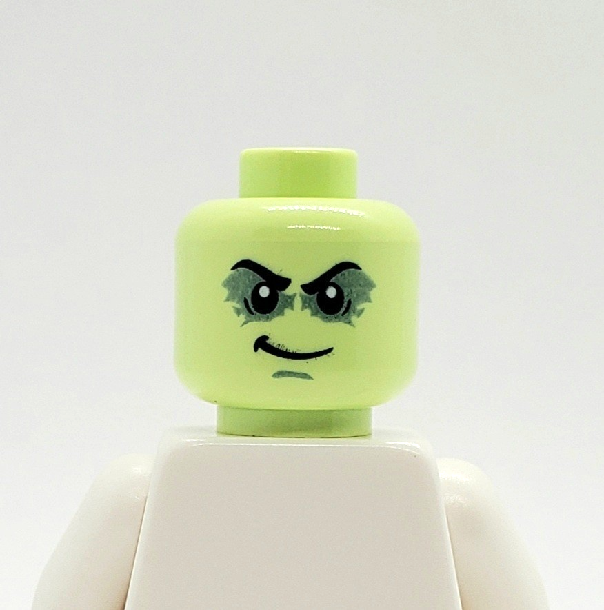 Lego Possession Lloyd Minifigure Head 70736 70732 Evil Green Ninja