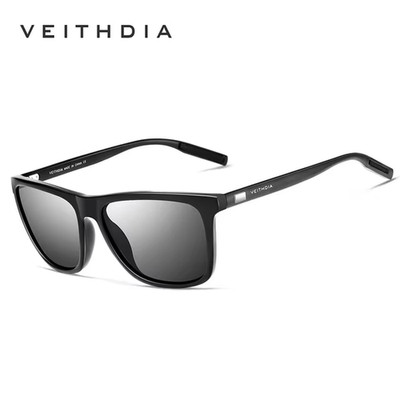 Brand Sunglasses Unisex Retro Aluminum+Tr90 Sunglasses Polarized Lens Vintage Ey
