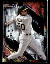 2024 Finest #199 Zack Gelof Card Oakland Athletics