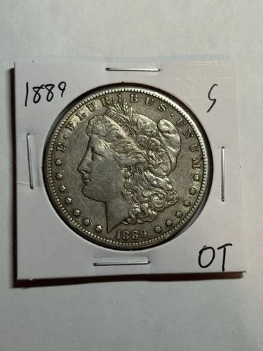 1889-S Morgan Silver Dollar Choice XF Better Date