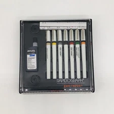 Koh-i-Noor Rapidograph Slim Pack 7-Pen Set