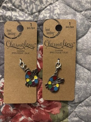 Paint Palette Charms For Bracelets